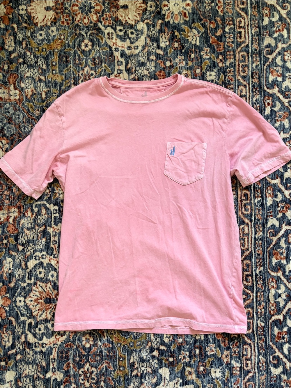 Men's Pink Pocket T-Shirt